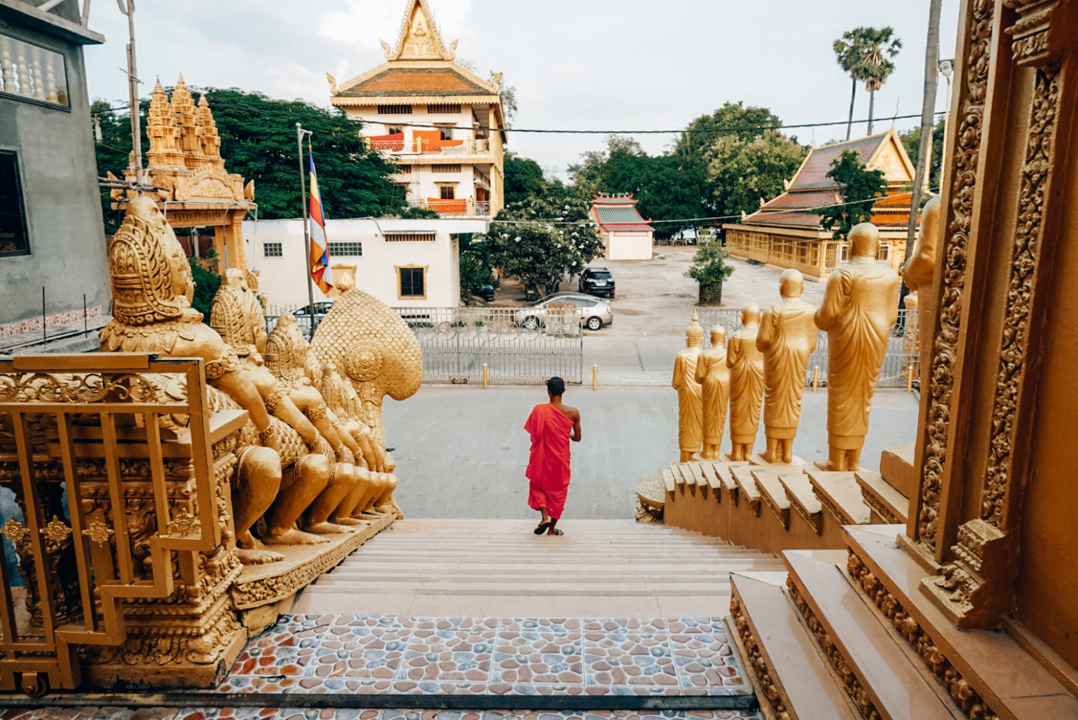 in tien dagen door Cambodja