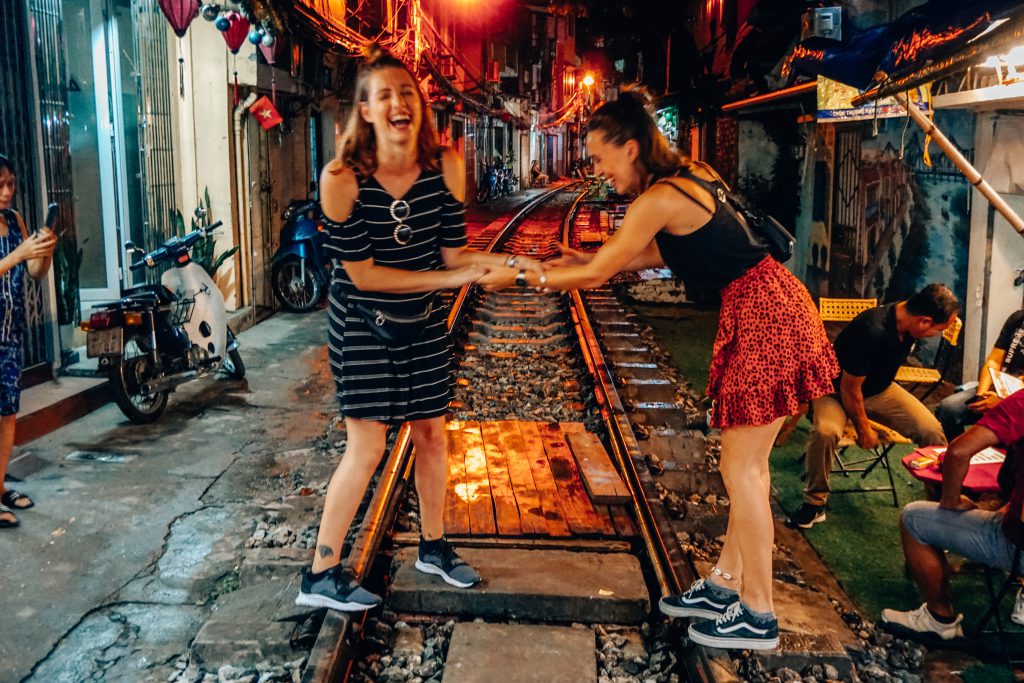 train street Hanoi