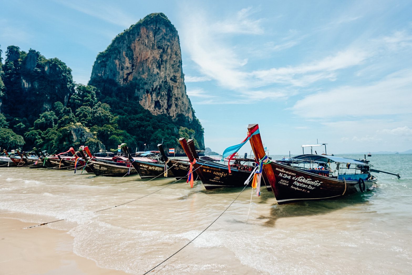 Railay beach thailand