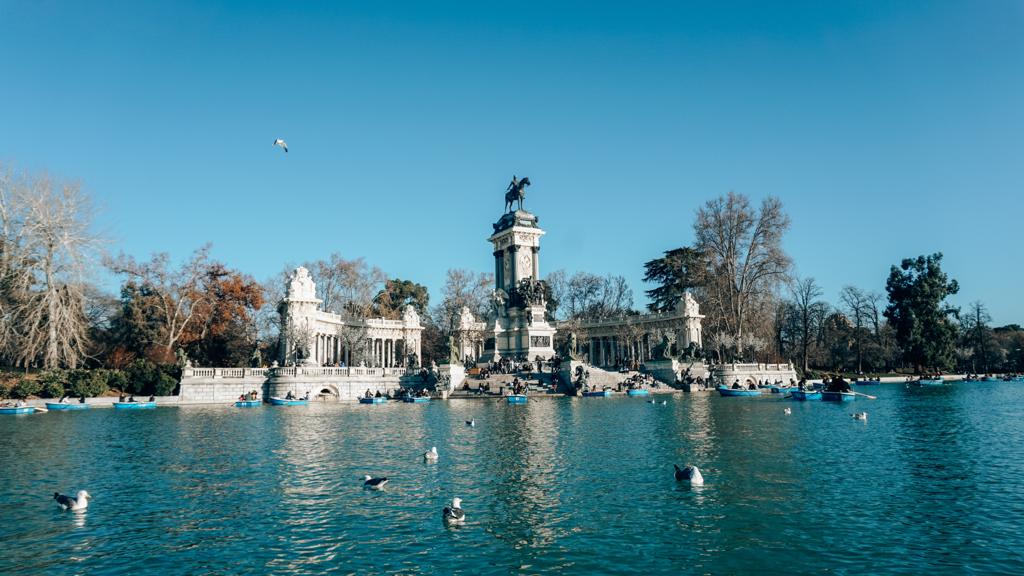 El retiro park madrid