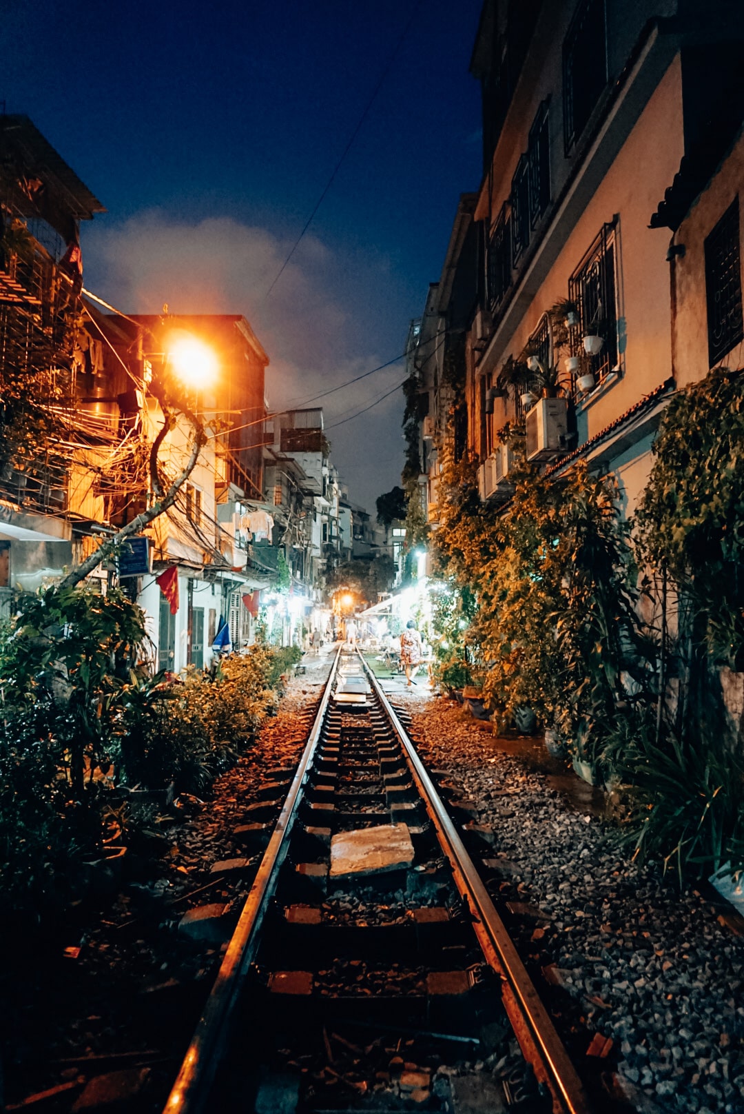 Train street Hanoi