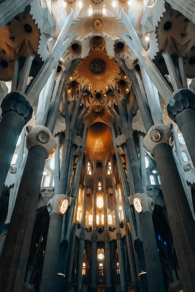 Sagrada familia binnen