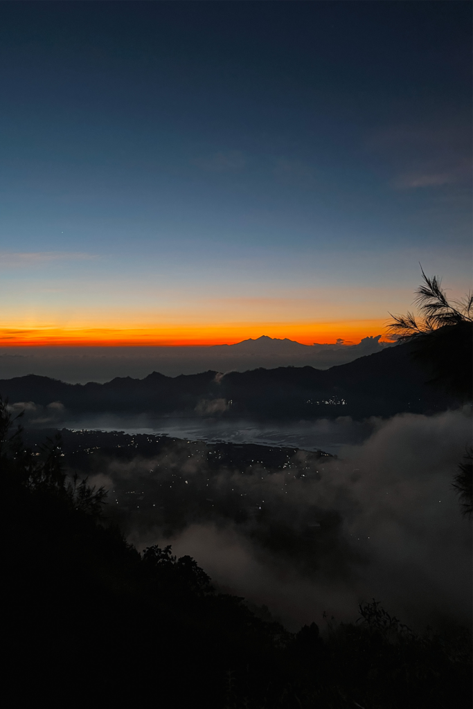 Sunrise hike Bali