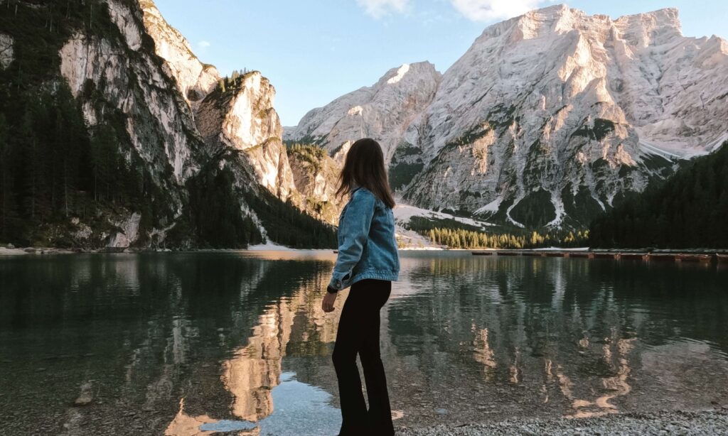 Lago di Braies, Dolomieten