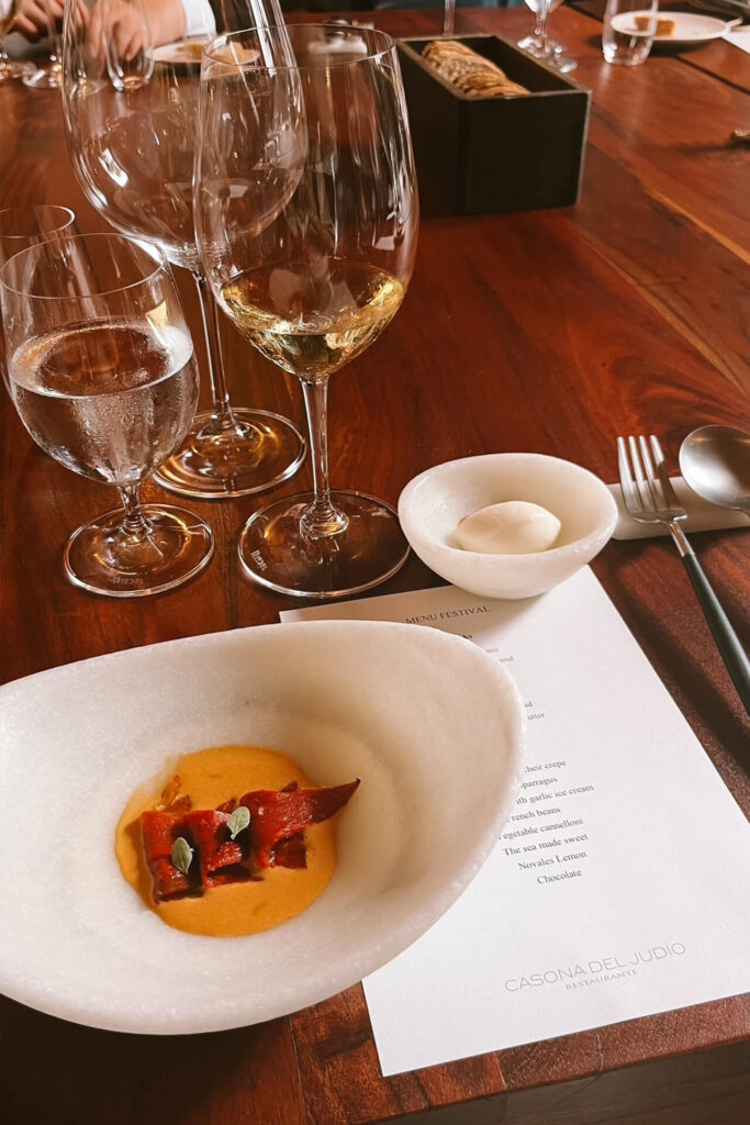 Michelin restaurant Santander