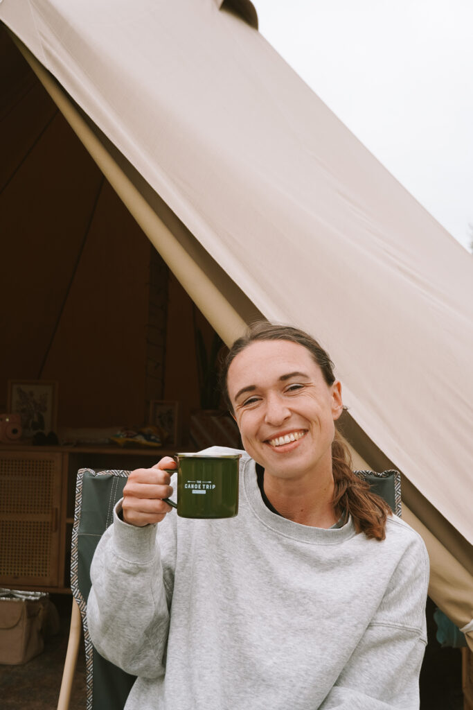 tipi tent camping de Veenhoop